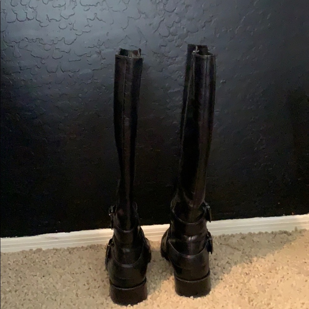 Black knee high boots!